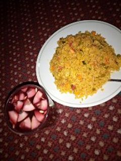 Jallop din shinkafa ainihin hoton girkin