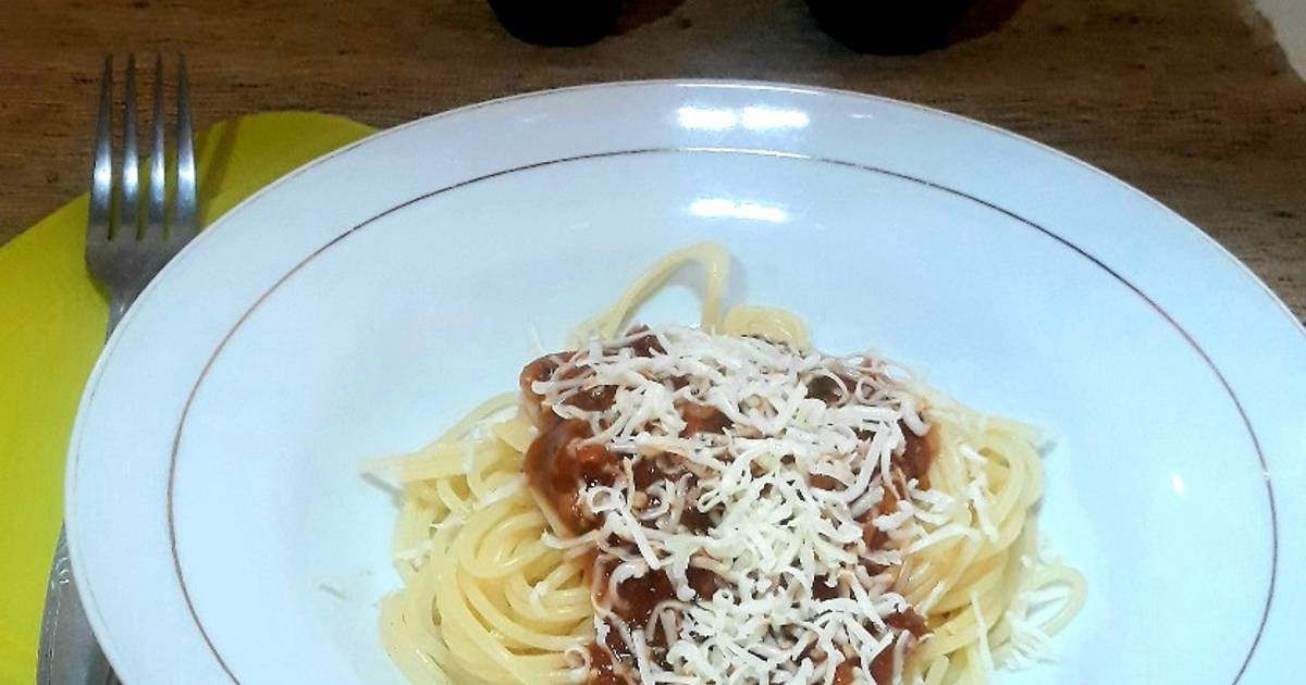 Resep Spaghetti Bolognese Keju oleh ika angga Cookpad