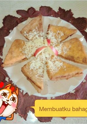 Foto resep roti goreng crispy isi cokelat keju