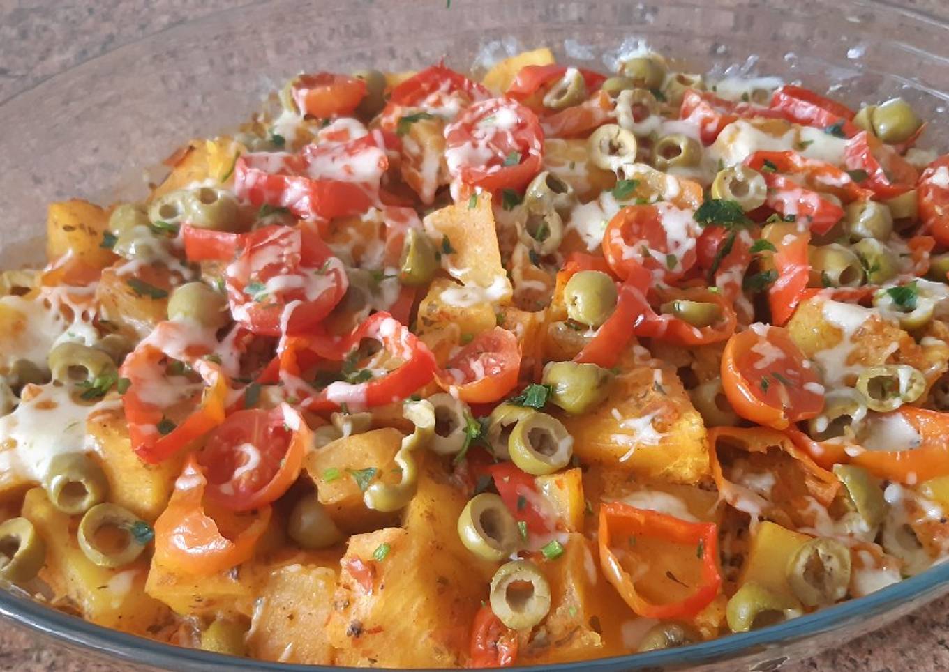 Comida rápida y deliciosa con pocas verduras