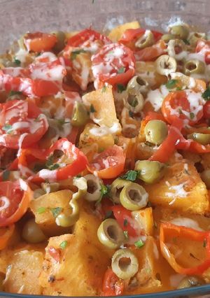 Foto principal de Comida rápida y deliciosa con pocas verduras
