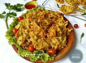Foto resep Potato Fritters