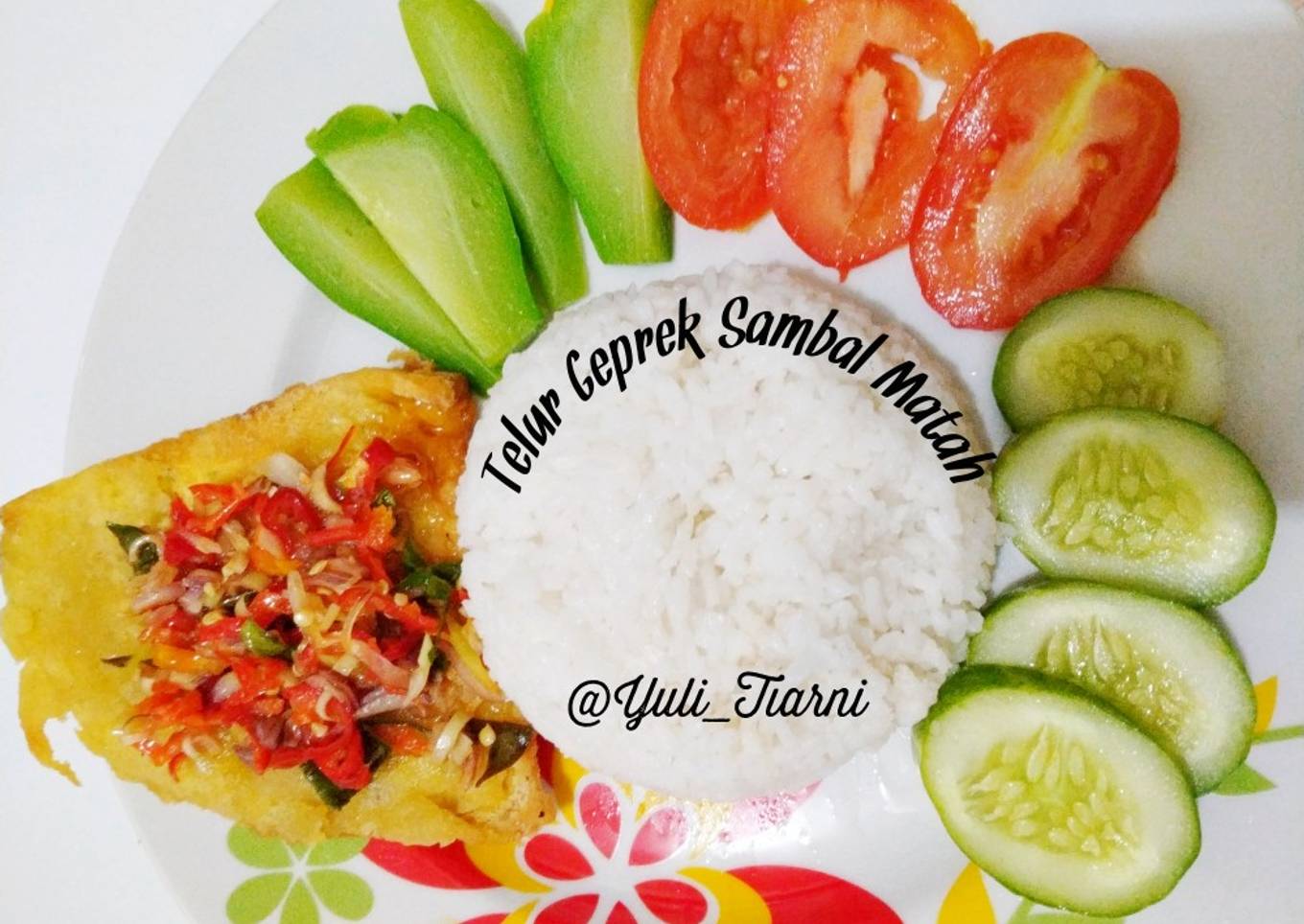 Telur Matah Gebrik Sederhana