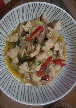 Foto resep Ayam tumis lada hitam