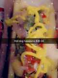 Hot dog hawaiano