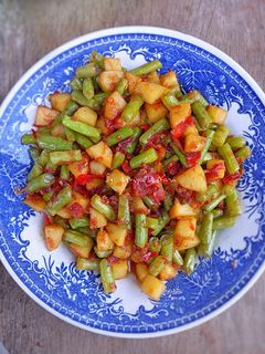 Foto resep Sambal goreng kentang buncis
