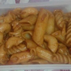 A picture of Soya pasta.