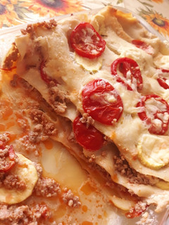 Zöldséges lasagne recept fotója