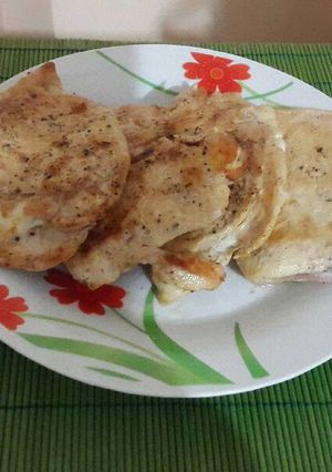 Una foto de Pechugas de Pollo Rellenas