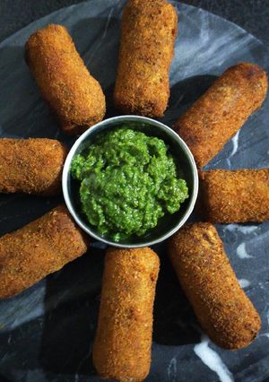 A picture of Potato Croquettes.