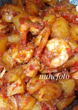Foto resep Sambel Goreng Kentang Udang