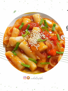 Foto resep Tteokkboki & Garaetteok (Korean Rice Cake)