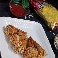 A picture of Roti Cones.