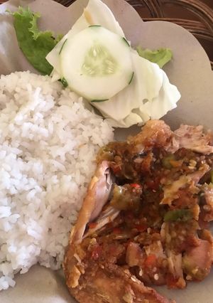 Foto resep Ayam geprek ekonomis