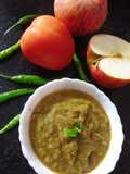 Apple Tomato Chutney (Seb Tamatar Ki Chutney)