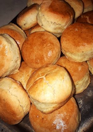Una foto de Scones salados