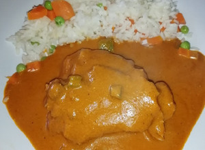 Una foto de Pipian rojo