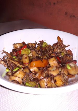 Foto resep Cumi Pete Lada Hitam