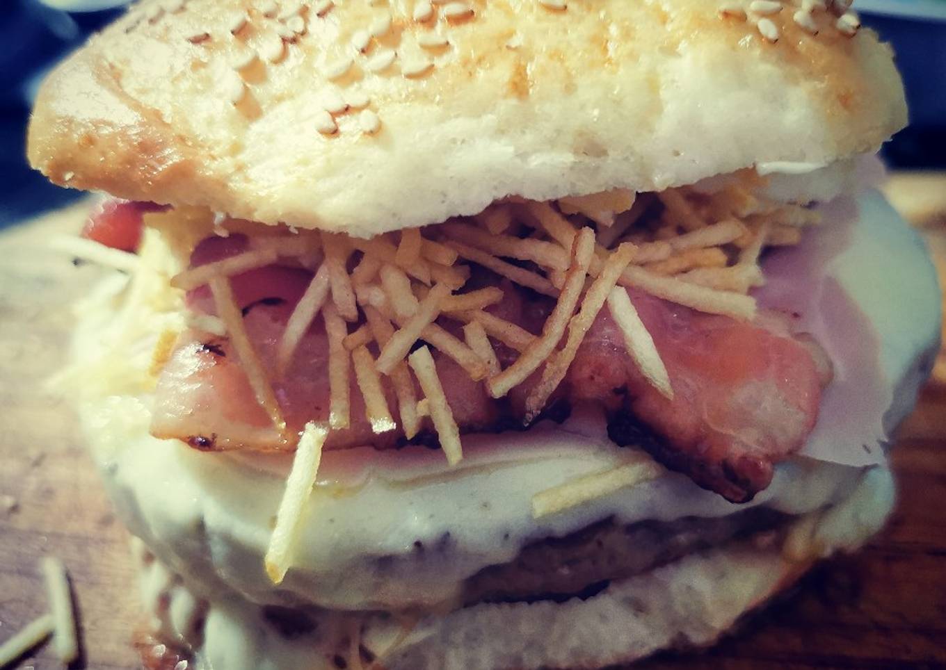 Hamburguesa gigante