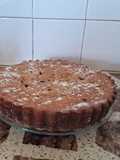 Torta de frambuesas y chocolate blanco un toque de jengibre