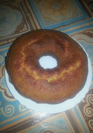 صورة لوصفة كيكة سهلة للقهوة