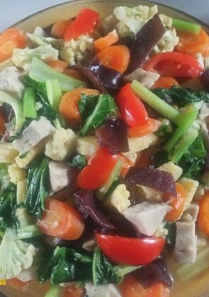 Foto resep Sayur capcay🥕🌽🥦