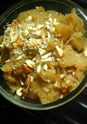 A picture of Sweet Potato Halwa.