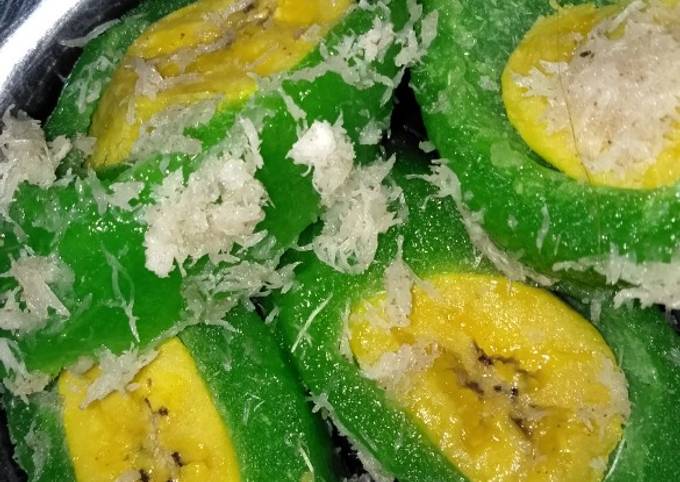 Kue singkong isi pisang / singkong gulung