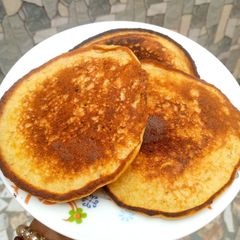 A picture of Overripe plantain pancake.