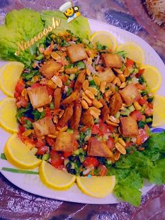 صورة لوصفة فتوش 🥗😋