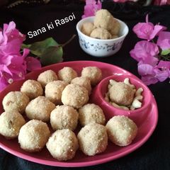 Whole wheat flour Laddu A picture of Whole wheat flour Laddu.
