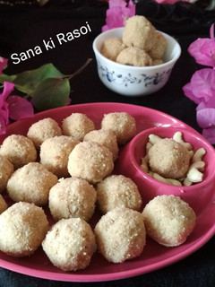 A picture of Whole wheat flour Laddu.