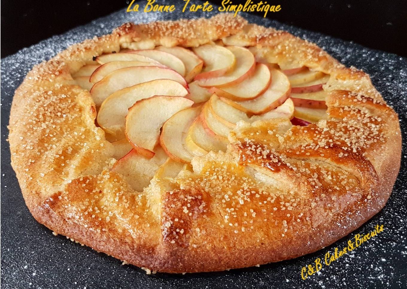 La Tarte Rustique aux Pommes