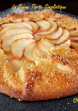 Une photo de La Tarte Rustique aux Pommes