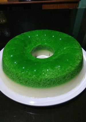 Foto resep Puding Lumut Susu Gurih