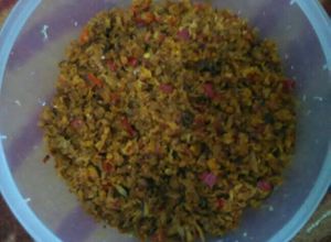 Foto resep Abon ikan pedas ala anak kost murah meriah tahan lama