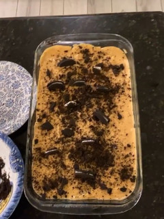 Una foto de Torta helada de Oreo