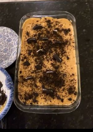 Una foto de Torta helada de Oreo