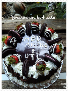 Foto resep Coklat ganache simple tart cake