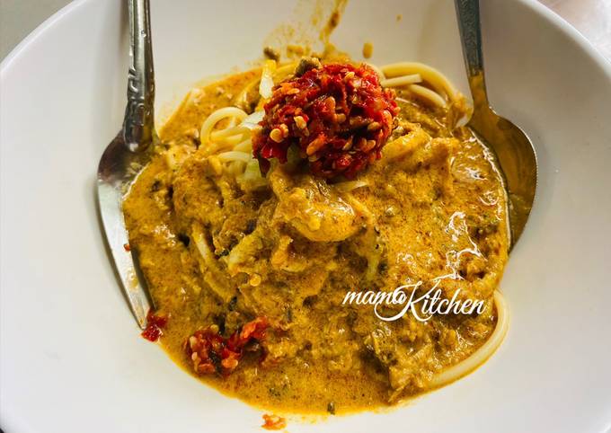 Easiest Way to Prepare Yummy Laksa Johor Guna Sardin 