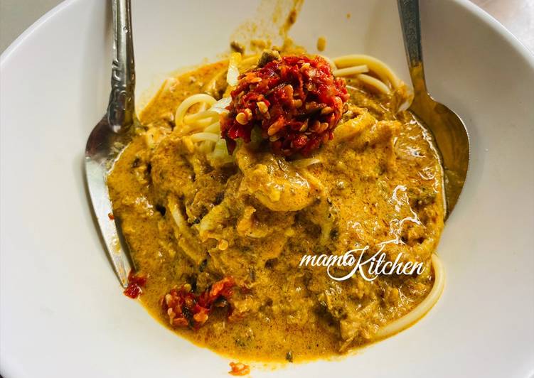 Resepi Laksa Johor Guna Sardin 🥳 yang Yummy