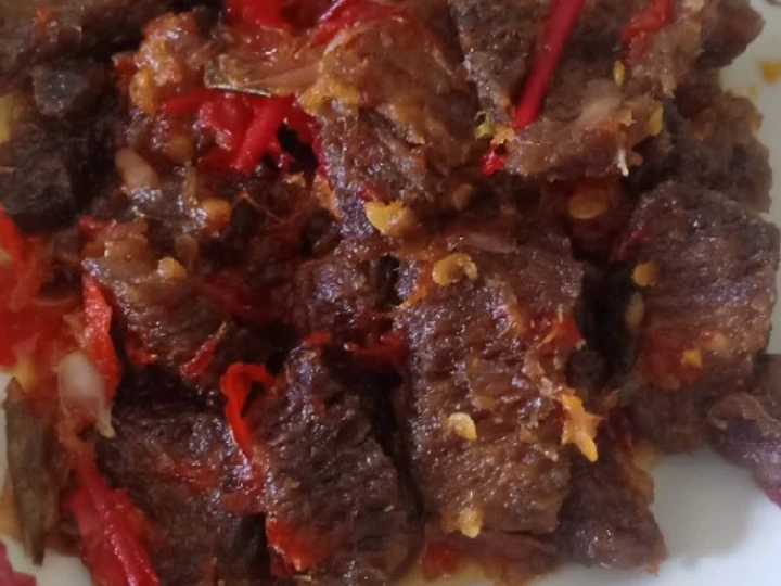 Cara Gampang Membuat Resep Dendeng Balado yang Uenak Anti Ribet, Menggugah Selera