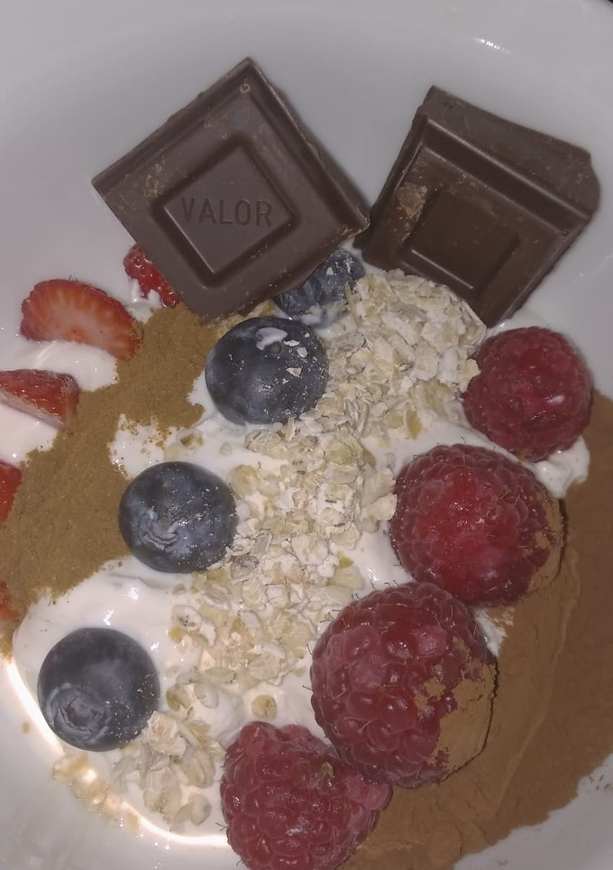 Una foto de Mi merienda pre_entreno