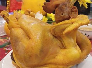 Hình của món Gà luộc.