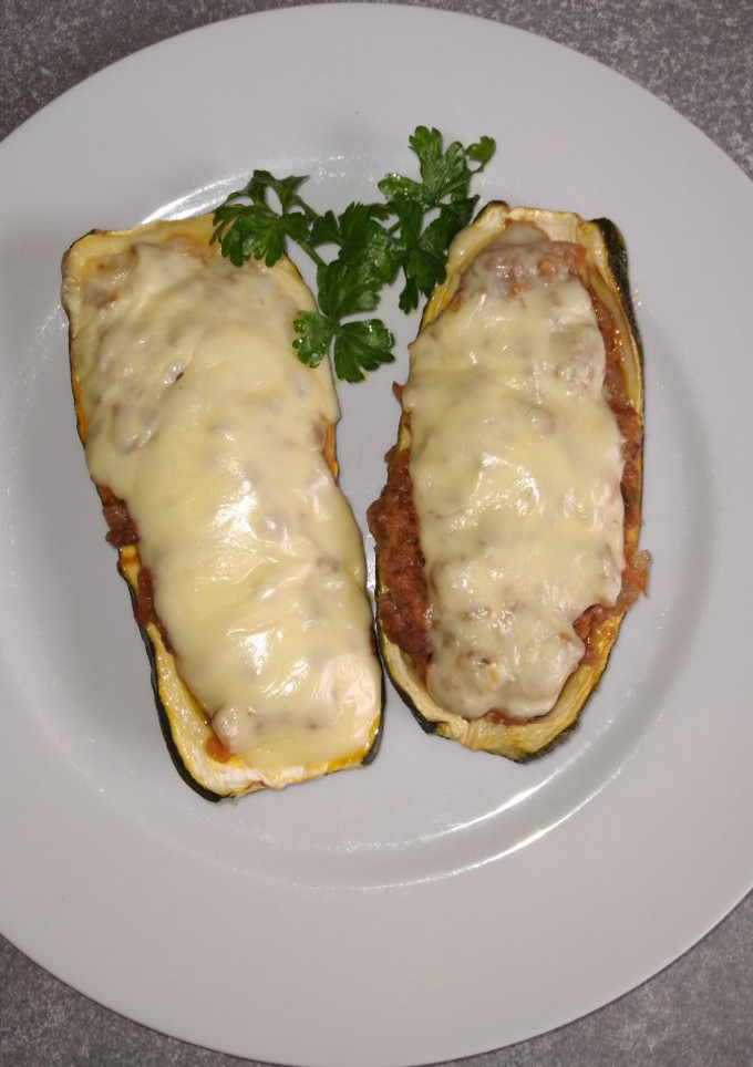 Una foto de Zapallos italianos al horno