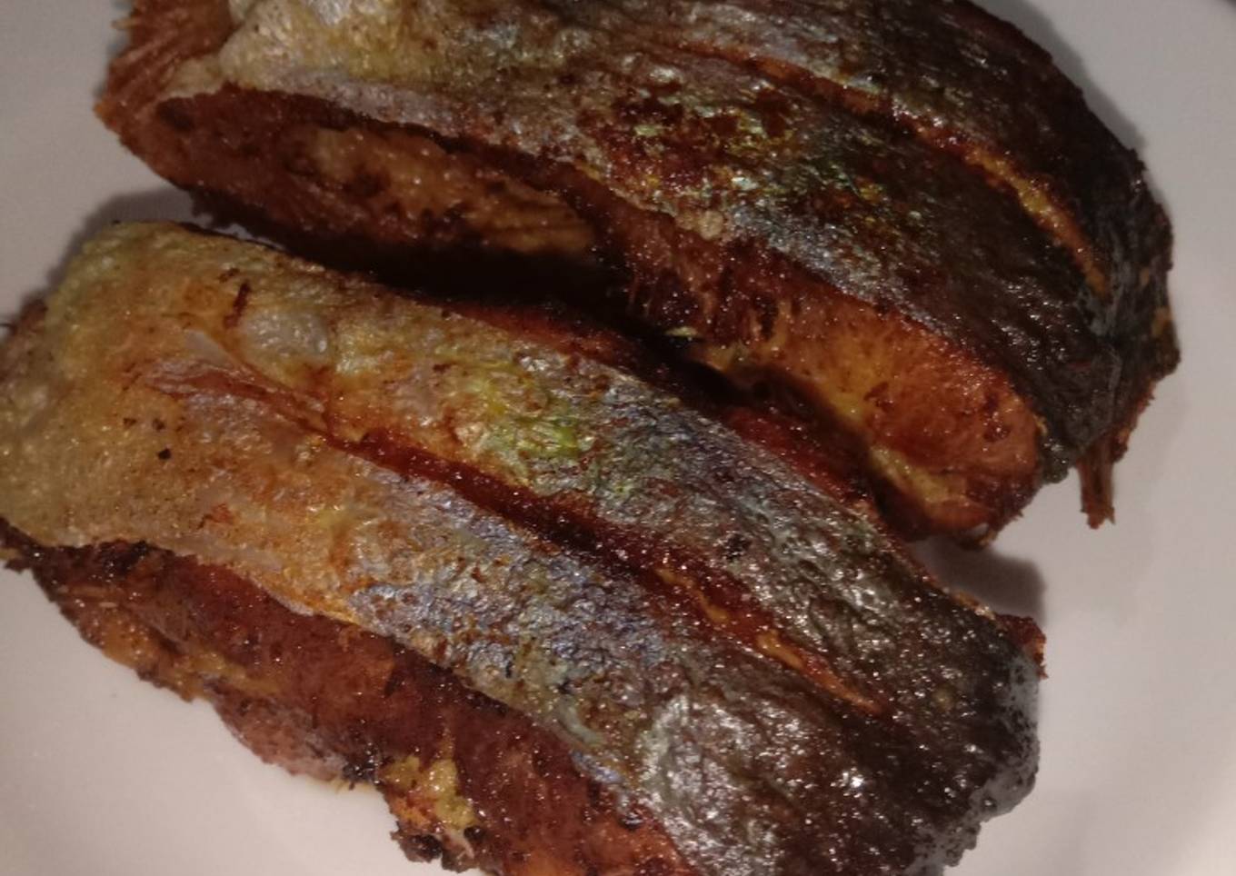 Patin goreng bumbu kuning