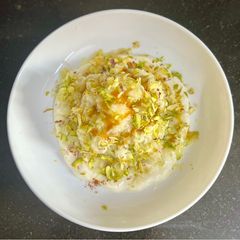 A picture of Healthy Frozen Dessert With Nashpati 🍐.