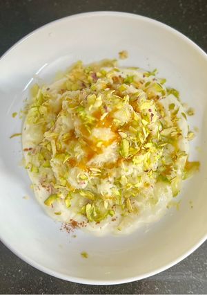 A picture of Healthy Frozen Dessert With Nashpati 🍐.