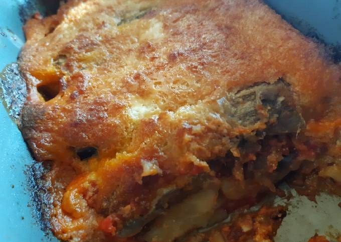 Vegan/vegatable moussaka