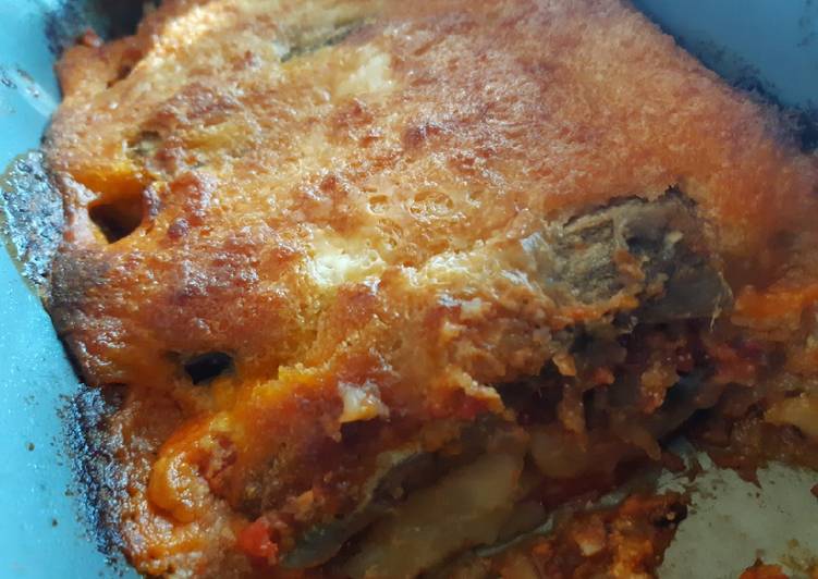 Easiest Way to Make Homemade Vegan/vegatable moussaka